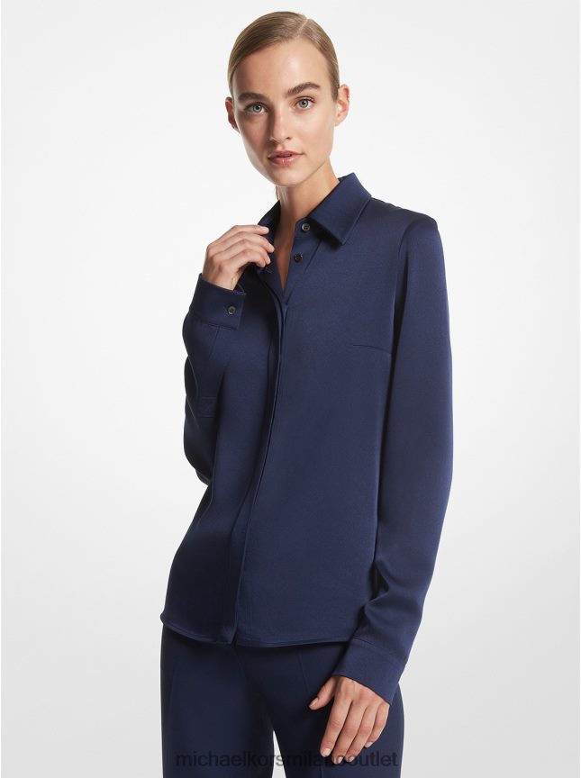 Michael Kors camicia in charmeuse della collezione Hansen donne Marina Militare P06L0L3463 vestiario