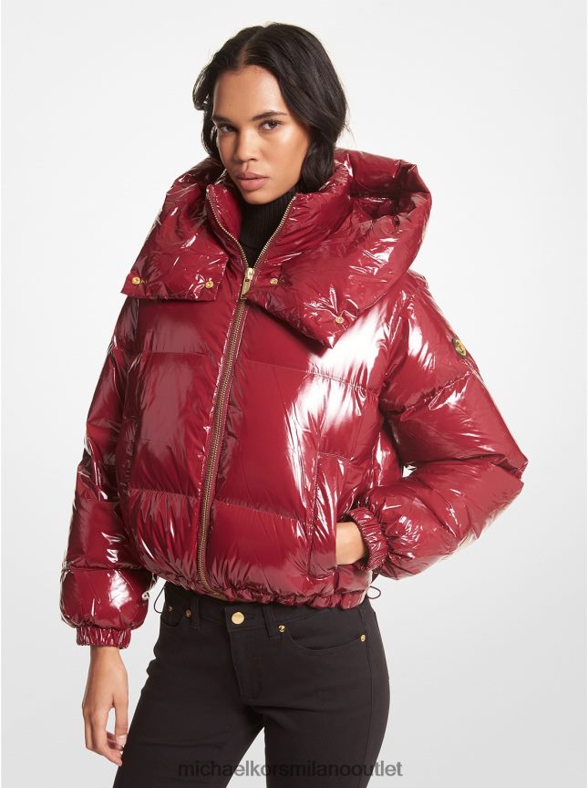 Michael Kors Piumino in nylon cire donne rubino scuro P06L0L359 vestiario