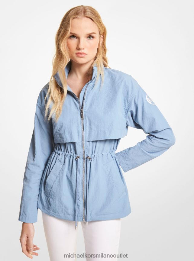 Michael Kors giacca a vento ripiegabile in nylon donne chambray P06L0L266 vestiario