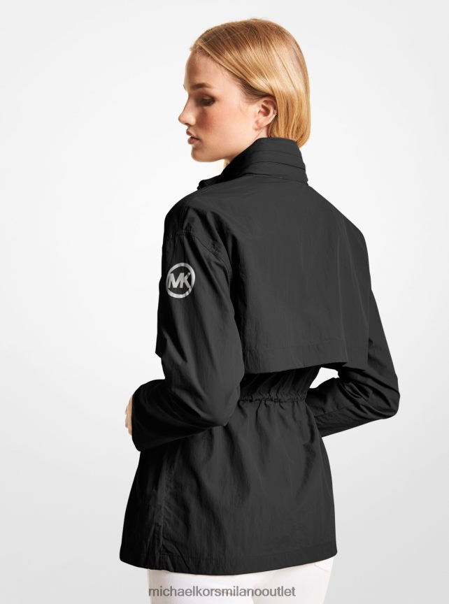Michael Kors giacca a vento ripiegabile in nylon donne nero P06L0L271 vestiario