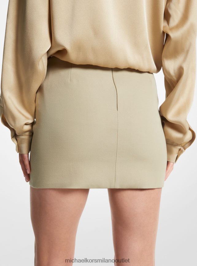 Michael Kors minigonna di collezione in gabardine di lana stretch donne duna P06L0L3465 vestiario