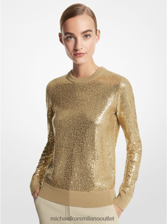 Michael Kors Maglia in cashmere con paillettes della collezione donne duna P06L0L3454 vestiario