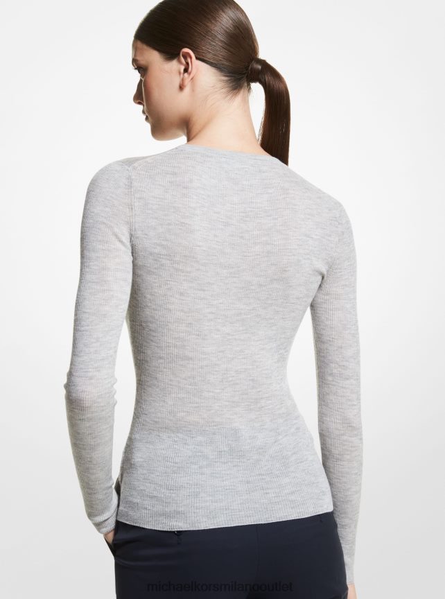 Michael Kors Maglione in cashmere leggerissimo della collezione Hutton donne erica mel P06L0L3499 vestiario