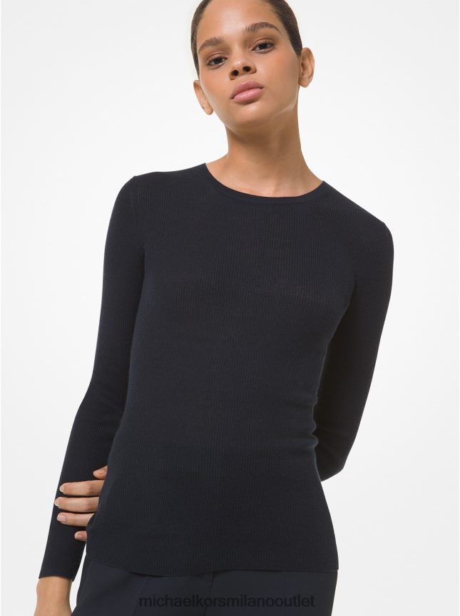 Michael Kors maglia in cashmere leggerissimo della collezione donne mezzanotte P06L0L3749 vestiario