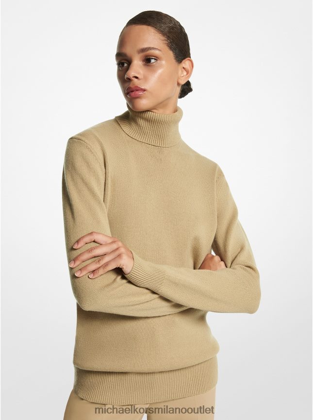 Michael Kors maglione dolcevita in cashmere della collezione Joan donne duna P06L0L3563 vestiario