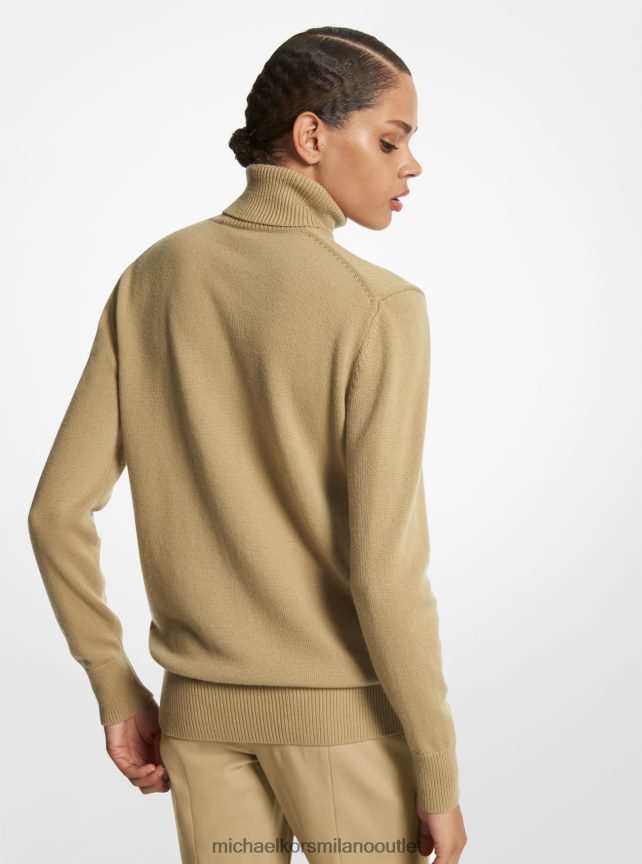 Michael Kors maglione dolcevita in cashmere della collezione Joan donne duna P06L0L3563 vestiario