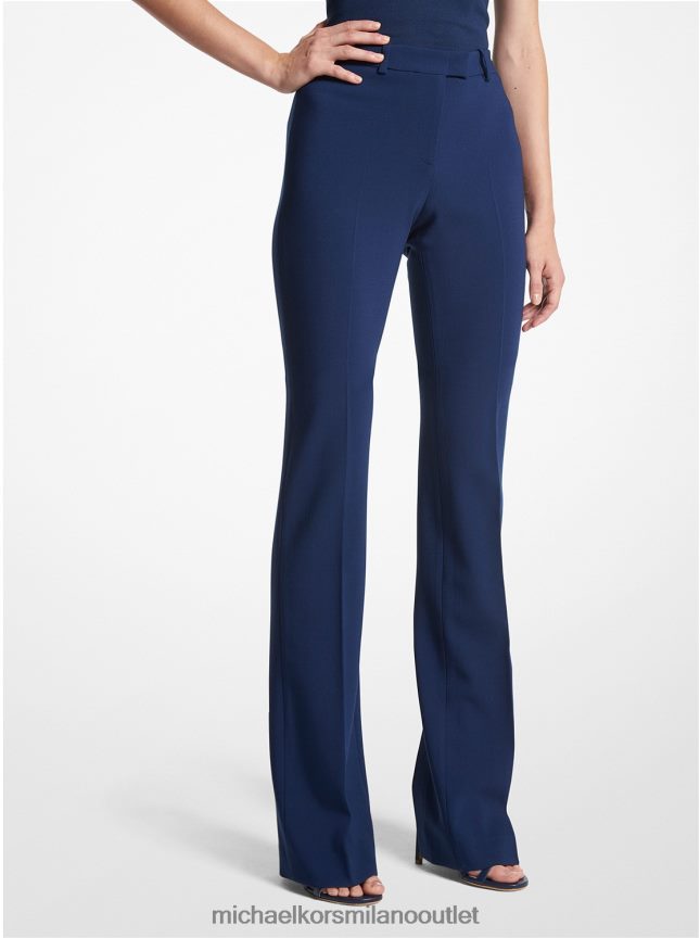 Michael Kors pantaloni della collezione Yasmeen in crêpe con polsini spaccati donne Marina Militare P06L0L3577 vestiario