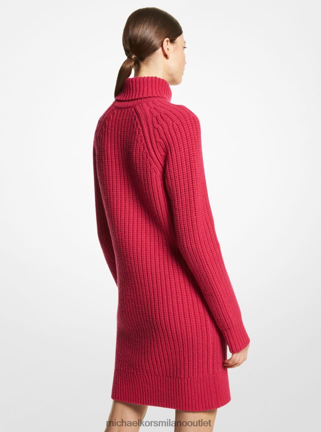 Michael Kors abito dolcevita in cashmere della collezione donne fucsia P06L0L3640 vestiario