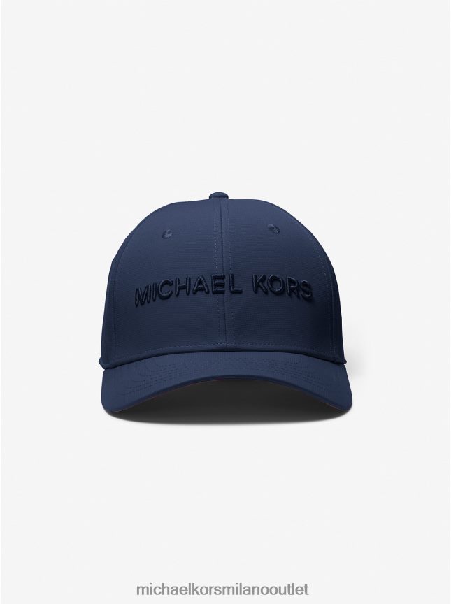 Michael Kors cappello da baseball ricamato uomini mezzanotte P06L0L3368 Accessori