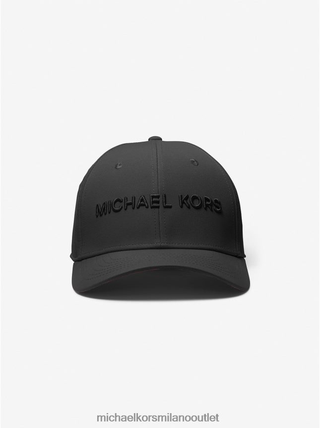 Michael Kors cappello da baseball ricamato uomini nero P06L0L3370 Accessori