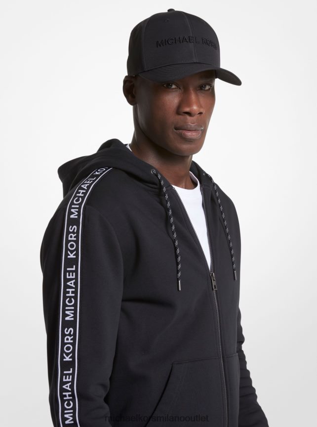 Michael Kors cappello da baseball ricamato uomini nero P06L0L3370 Accessori