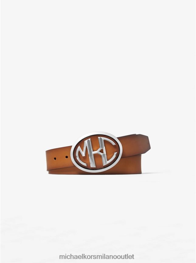 Michael Kors cintura in pelle di vitello monogramma uomini bagaglio P06L0L3337 Accessori