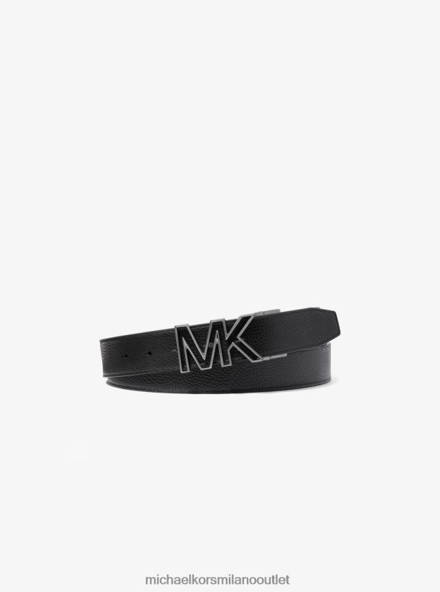 Michael Kors logo reversibile e cintura in ecopelle uomini ammiraglio mlti P06L0L3301 Accessori