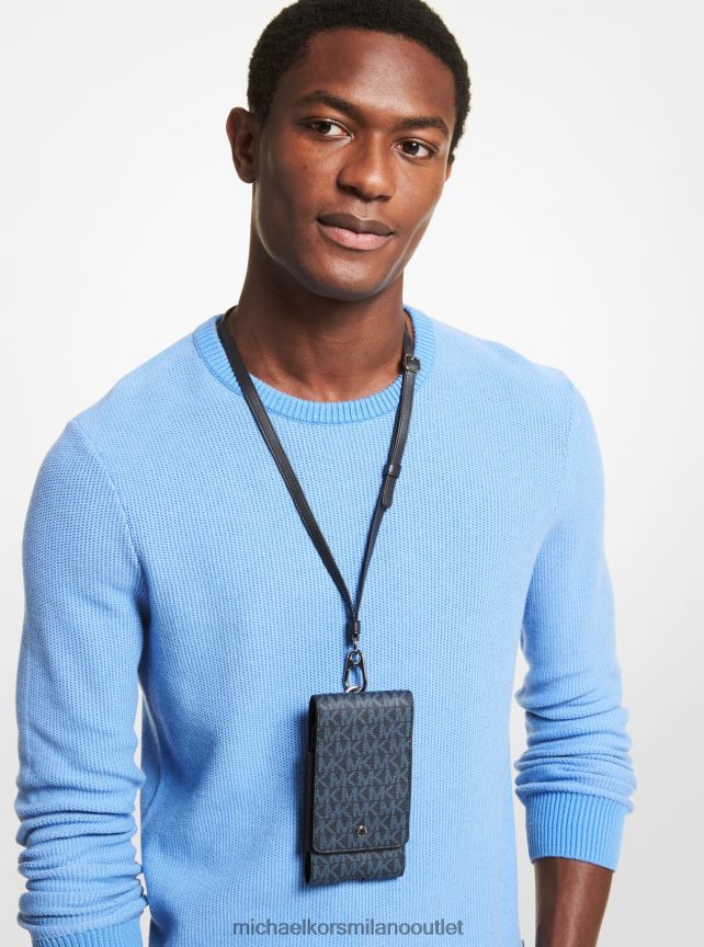 Michael Kors cordino per smartphone con logo uomini admrl/plblue P06L0L3359 Accessori