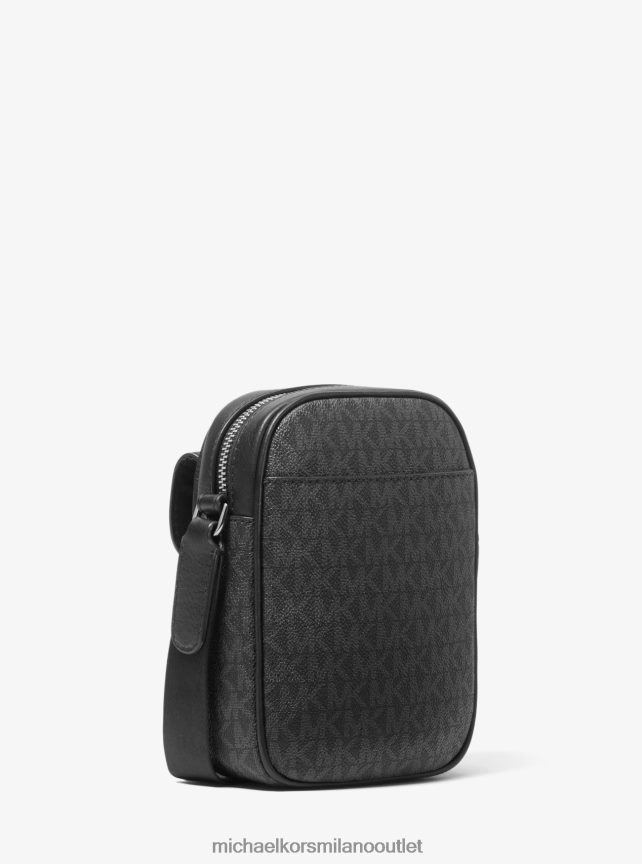 Michael Kors Borsa a tracolla per smartphone con logo Hudson uomini nero P06L0L3186 Accessori