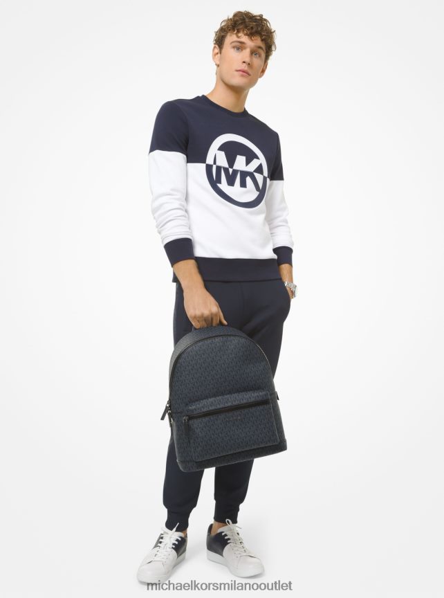 Michael Kors Zaino con logo Cooper uomini admrl/plblue P06L0L3168 Accessori