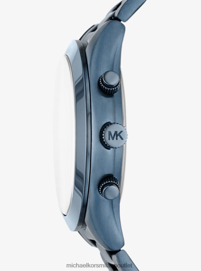 Michael Kors orologio da passerella slim oversize in tonalità blu uomini Marina Militare P06L0L3289 Accessori