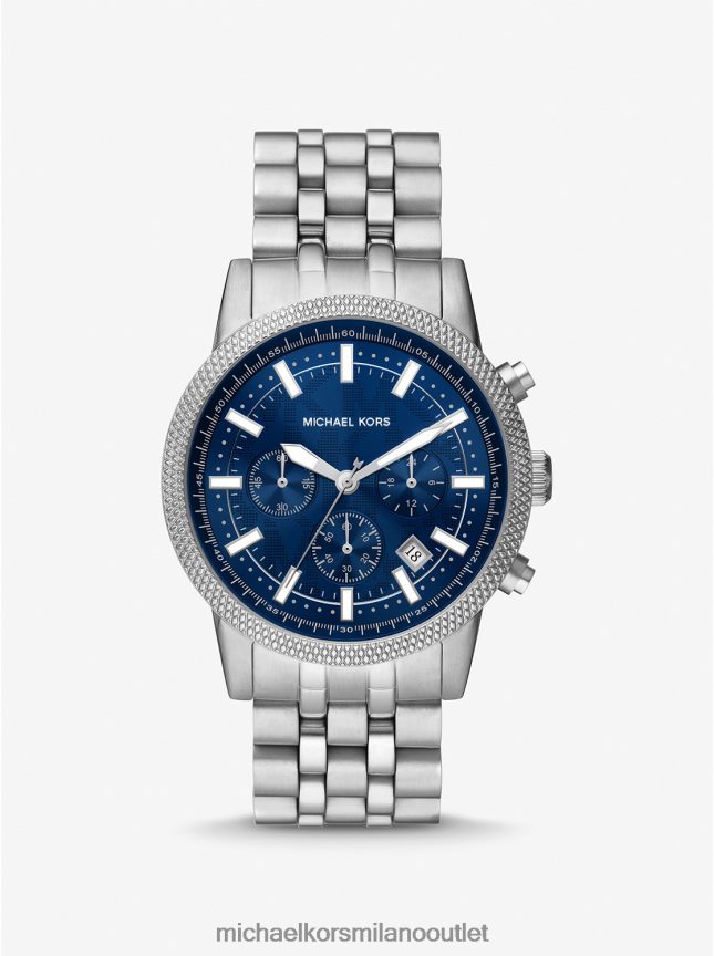 Michael Kors Orologio Hutton oversize color argento uomini argento P06L0L3290 Accessori