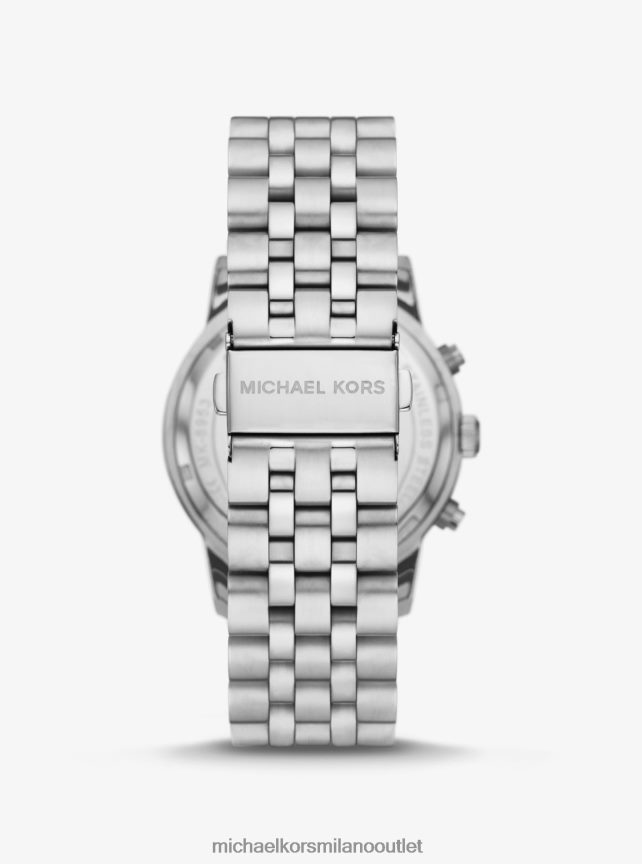 Michael Kors Orologio Hutton oversize color argento uomini argento P06L0L3290 Accessori