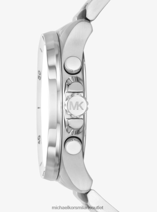 Michael Kors orologio Brecken oversize color argento uomini argento P06L0L3294 Accessori