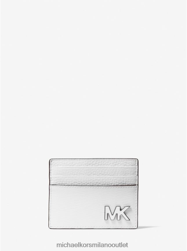 Michael Kors Porta carte in pelle Hudson uomini brillante cosa P06L0L3261 Accessori
