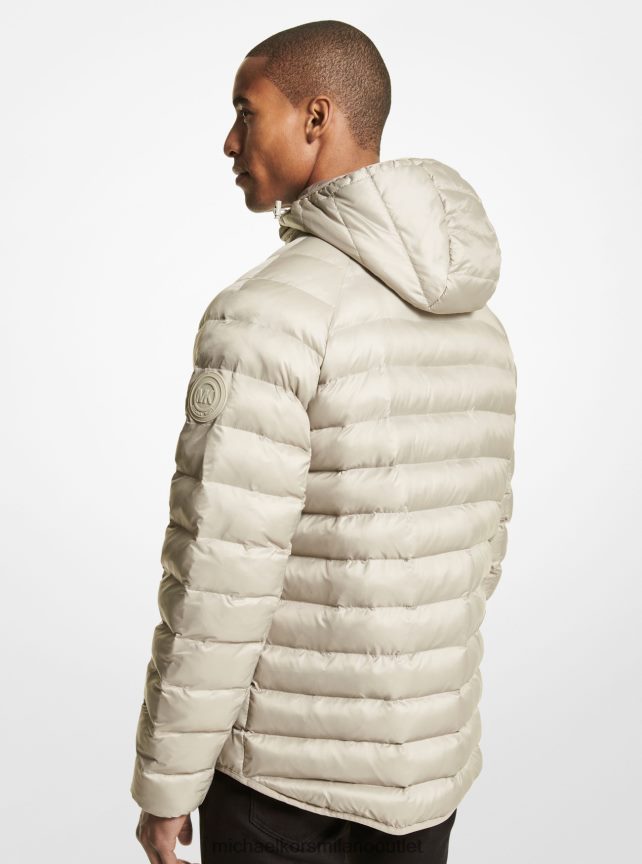 Michael Kors Piumino rialto in nylon trapuntato uomini diamante P06L0L2809 vestiario