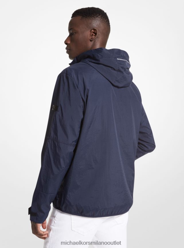 Michael Kors giacca a vento in tessuto uomini mezzanotte P06L0L2780 vestiario