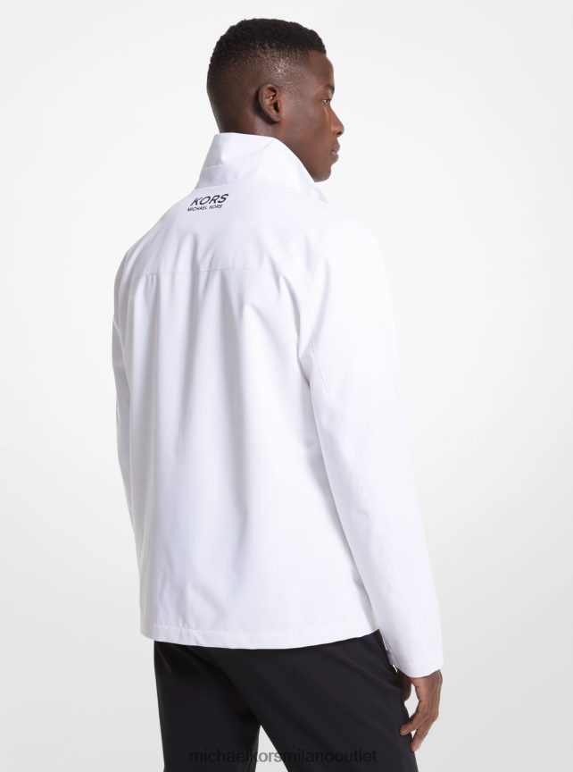 Michael Kors giacca in tessuto da golf uomini bianco P06L0L2792 vestiario