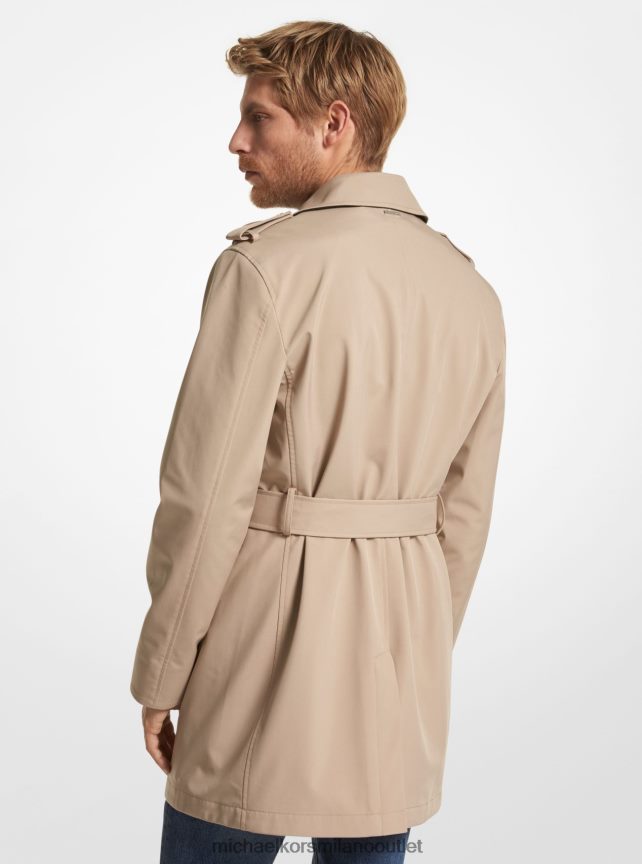 Michael Kors trench intrecciato uomini cachi P06L0L2772 vestiario