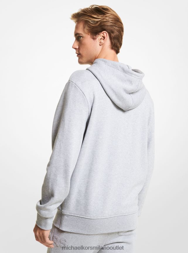 Michael Kors Felpa con cappuccio Kors in cotone uomini grigio erica P06L0L3026 vestiario