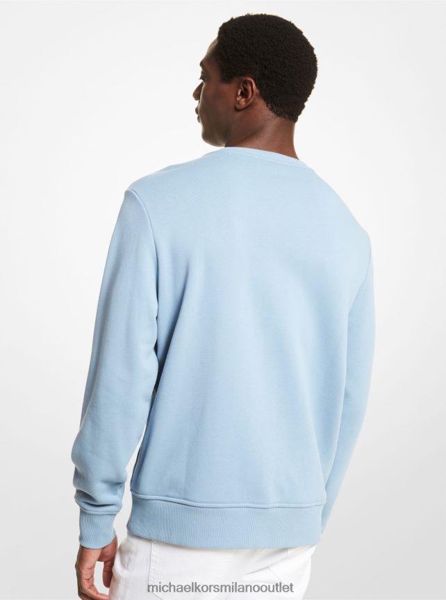 Michael Kors Felpa kors in cotone uomini chambray P06L0L3013 vestiario