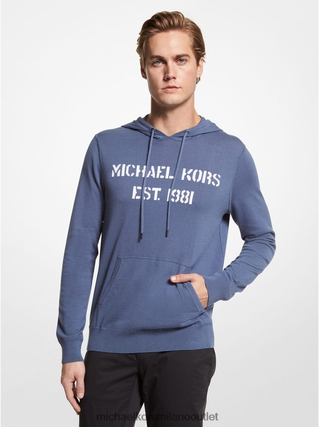 Michael Kors felpa con cappuccio in lino con logo uomini non lo so, cham mel P06L0L3034 vestiario