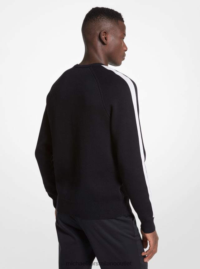 Michael Kors Maglia Kors in misto cotone uomini nero P06L0L3042 vestiario