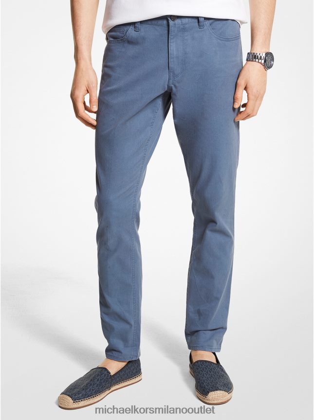 Michael Kors Jeans Parker in denim elasticizzato uomini dk chambray P06L0L3107 vestiario