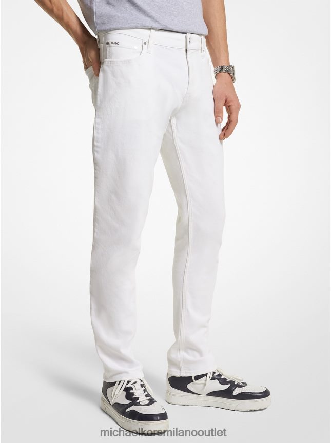 Michael Kors jeans aderenti uomini bianco P06L0L3113 vestiario