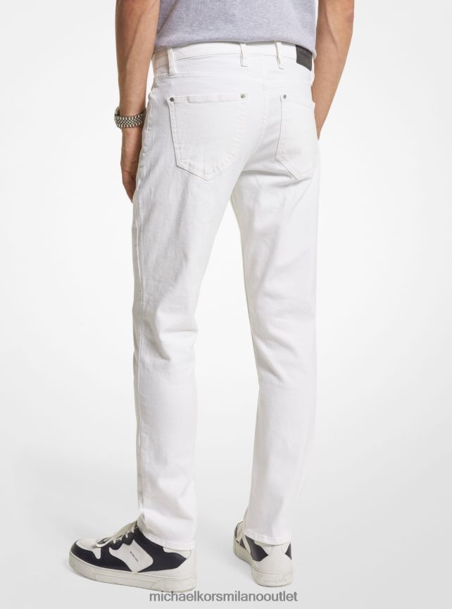 Michael Kors jeans aderenti uomini bianco P06L0L3113 vestiario