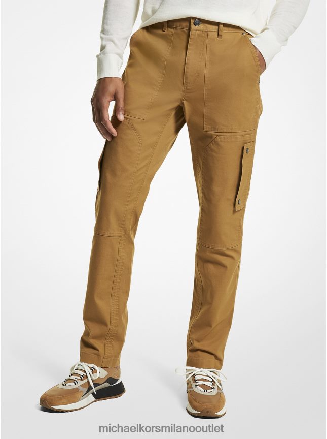 Michael Kors pantaloni cargo in tessuto uomini buccia P06L0L3104 vestiario